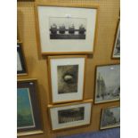 MIKE OWEN THREE ARTIST SIGNED LIMITED EDITION BLACK AND WHITE PHOTOGRAPHIC PRINTS ?Rockpool?, (3/