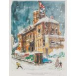 HAROLD RILEY (b.1934) ARTIST SIGNED LIMITED EDITION COLOUR PRINT 'Royal Manchester Children?s