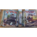 'RAILWAY WONDERS OF THE WORLD' WEEKLY MAGAZINE 1935-36, APPROX 48 COPIES (VARYING CONDITIONS)