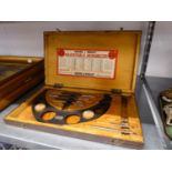 MOORE AND WRIGHT ADJUSTABLE MICROMETER SET, No. 943X, IN CASE