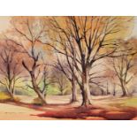 ANTHONY ORME (b.1945) FOUR WATERCOLOUR DRAWINGS Landscapes Signed 11? x 15? (28cm x 38.1cm) and