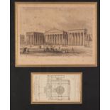 19th CENTURY ENGRAVINGS (BOOKPLATES), VARIOUS ARTISTS, 9 LONDON TOPOGRAPHICAL SCENES, including 'The