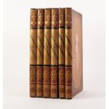 WORKS OF HOGARTH, published by Mackenzie 69 Ludgate Hill, complete in 6 volumes (DIV I-VI) circa