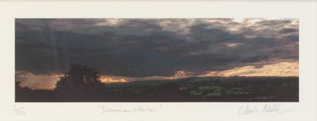 CHRIS NOBLE FOUR ARTIST SIGNED LIMITED EDITION PHOTOGRAPHIC PRINTS ?Summer Storm?, (2/100) ?Changing