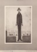 AFTER L.S.LOWRY (1887-1976) ?MOTTRAM MEMORIAL EXHIBITION, 1977' FOLIO CONTAINING THREE LIMITED