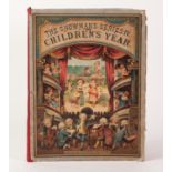 LATE 19th CENTURY AMERICAN POP-UP BOOK 'THE SHOWMAN'S SERIES IV' 'THE CHILDREN'S YEAR' depiciting