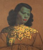 AFTER TRETCHIKOFF COLOUR PRINT The Chinese Girl 23 ½? x 19 ½? (59.7cm x 49.5cm) D. BAXTER ARTIST