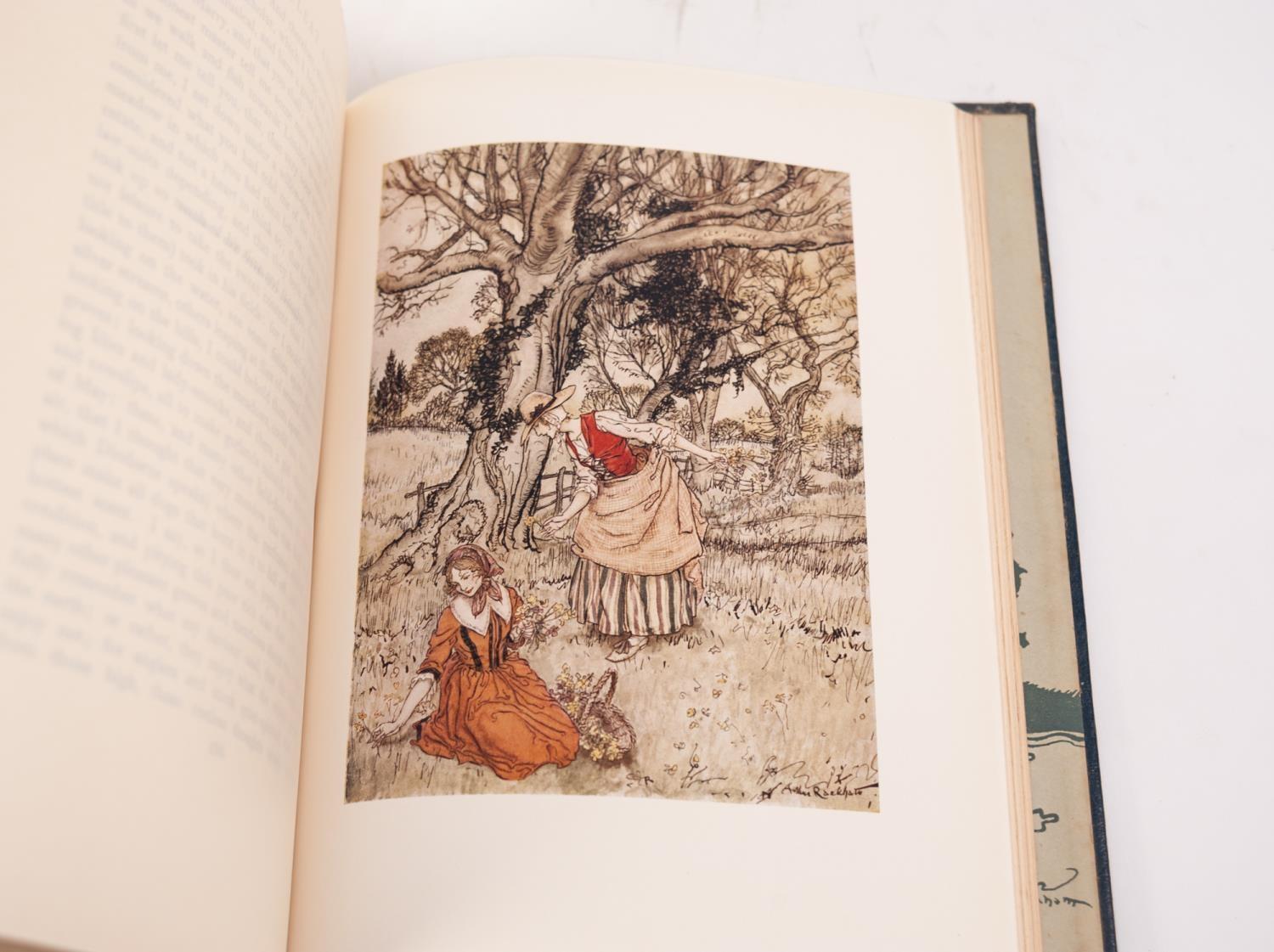 IZAAK WALTON - THE COMPLEAT ANGLER, illustrated by Arthur Rackham, 1931 1st Ed thus This the - Image 5 of 6