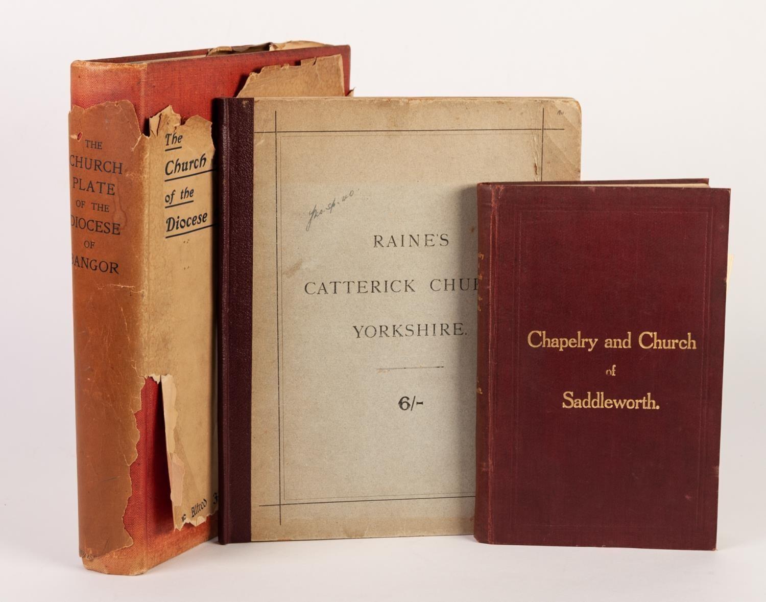 Salvin-Catterick Church in the County of York, pub J Weale 1884, illustrated, bound in original