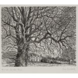 R.H. CAWTHORNE ARTIST SIGNED ETCHING ?Petergate, York? 8? x 6 ½? (20.3cm x 16.4cm) SUE SCULLARD