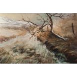 B. THORNTON (TWENTIETH CENTURY) OIL PAINTING Landscape Signed 5 ½? x 7 ½? (14cm x 19cm) UNATTRIBUTED