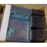 QUANTITY OF CLASSICAL CD's (105) AND 10 BINDERS RELEVANT TO THE COMPOSERS (AS NEW)