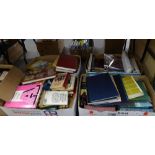 LARGE QUANTITY OF BOOKS - VARIOUS AUTHORS SUNDRY WORKS, TO INCLUDE; HARDBACKS, PAPERBACKS (5 BOXES)