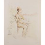 JEAN HARPER (1921-2005) PAIR OF ARTIST SIGNED COLOUR PRINTS ?Sleeping Child?, ?Chapter two? Signed