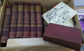 THE CASQUET OF LITERATURE, 6 vol set, pub Blackie & Son Paternoster Building circa 1880s. Bound in