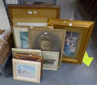 LARGE QUANTITY OF PRINTS AND PICTURES VARIOUS (16)