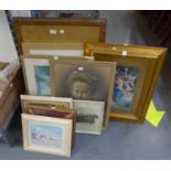 LARGE QUANTITY OF PRINTS AND PICTURES VARIOUS (16)