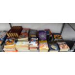 A SELECTION OF BOOKS TO INCLUDE; FOUR HARRY POTTER 1ST EDITIONS, OTHER BOOKS ETC.....