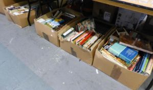 SUNDRY BOOKS, INCLUDING WORKS OF DICKENS AND JANE AUSTEN AND ?CHILDREN?S BRITANNICA?, IN 20 VOLUMES,