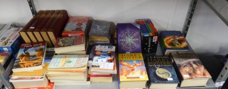 A SELECTION OF BOOKS TO INCLUDE; FOUR HARRY POTTER 1ST EDITIONS, OTHER BOOKS ETC.....