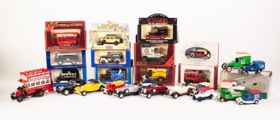 SELECTION OF MATCHBOX MODELS OF YESTERYEAR AND SIMILAR MINT AND BOXED DIE CAST TOYS, includes some