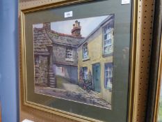 J. BRINDLE (TWENTIETH CENTURY) WATERCOLOURS SIX EXAMPLES OF VARYING SIZE