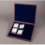 FOUR WINDSOR MINT LIMITED EDITION ?THE QUEENS DIAMOND JUBILEE? GOLD PROOF AND ENCAPSULATED COINS (