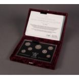 1996 ROYAL MINT LIMITED EDITION ?UNITED KINGDOM SEVEN COIN SILVER ANNIVERSARY COLLECTION?, No: