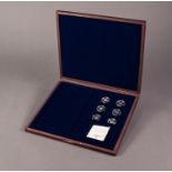 WINDSOR MINT LIMITED EDITION ?GREAT BRITISH 14kt GOLD REPLICAS? PROOF AND ENCAPSULATED SIX COIN