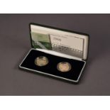 2006 ?BRUNEL? £2 TWO COIN SILVER PROOF SET, supplied with certificate of authenticity and housed
