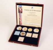 FIVE COMMEMORATIVE COINS FROM THE PRE-DECIMALIZATION COINS SET -  History of British Currency Series