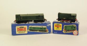 VIRTUALLY MINT AND BOXED HORNBY DUBLO L30 1000 BHP BO-BO DIESEL ELECTRIC LOCOMOTIVE, No. D8000 in