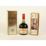 70cl BOTTLE OF THREE BARRELS - OLD FRENCH BRANDY V.O.S.P. with screw top in carton, 65cl BOTTLE OF