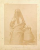 SELECTION OF LATE NINETEENTH CENTURY ALBUMEN PHOTOGRAPHS OF EGYPT, each laid down on album card,