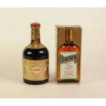 23 3/4 FLUID OUNCES VINTAGE BOTTLE OF DRAMBUIE WHISKY LIQUEUR 'A link with the 45', 70% proof,