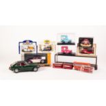 *SIX MODERN BOXED DIE CAST TOY VEHICLES by Lledo and Oxford diecasts, a BOXED WELLY 1:24 SCALE V.