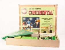 THE NEW SUBBUTEO 'CONTINENTAL' BOX WITH REMAINDER OF ORIGINAL CONTENTS, including card tray with two