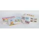 LARGE CARTON OF FIRST DAY COVERS from Guernsey, Alderney, Jersey and Isle of Man, all are