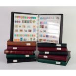 THE PHILATELIC ESTATE OF A LOCAL DECEASED COLLECTOR - THE COLLECTION IS CONTAINED IN TWO LARGE