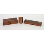 19th CENTURY BURR WOOD BOOK SHJAPED POCKET SNUFF BOX witht well-carved rounded hinges to the '