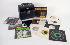 VINYL RECORD SINGLES. A selection of 45rpm singles, artists to include Mink-Recluse 1981 (Belgian