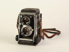 MAMIYA PROFESSIONAL TWIN LENS REFLEX CAMERA, with Mamiya Secor 1:2.0 f=80mm No. 1098480 and No.