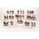 DELPRADO COMPLETE 120 PIECE COLLECTION OF DIE CAST MOUNTED FIGURES 'CAVALRY OF THE NAPOLEONIC WARS',