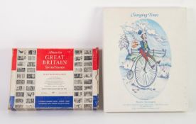 BOXED STANLEY GIBBONS 'GREAT BRITAIN SPECIAL STAMPS' ALBUM, with the sectional from July 1967-July