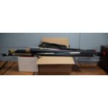 SHAKESPEARE TARCA SPIN ROD, ABU GARCIA 400 SERIES AGC 70-2m 7' SPINNING ROD, LINEAEFFE CROSS POLE;