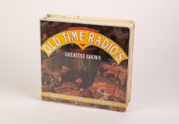 OLD TIME RADIO'S BOXED SET OF 20 AUDIO CASSETTES, five 30 listening hours of 60 programmes, produced