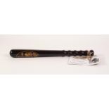 CITY OF MANCHESTER SPECIAL CONSTABLES TRUNCHEON DATED 1916-19, issued to Stephen Rowan Brown (1884-
