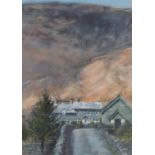 JAMES BARTHOLOMEW (MODERN) PASTEL DRAWING ?High Spy from Borrowdale? Signed, titled to gallery label