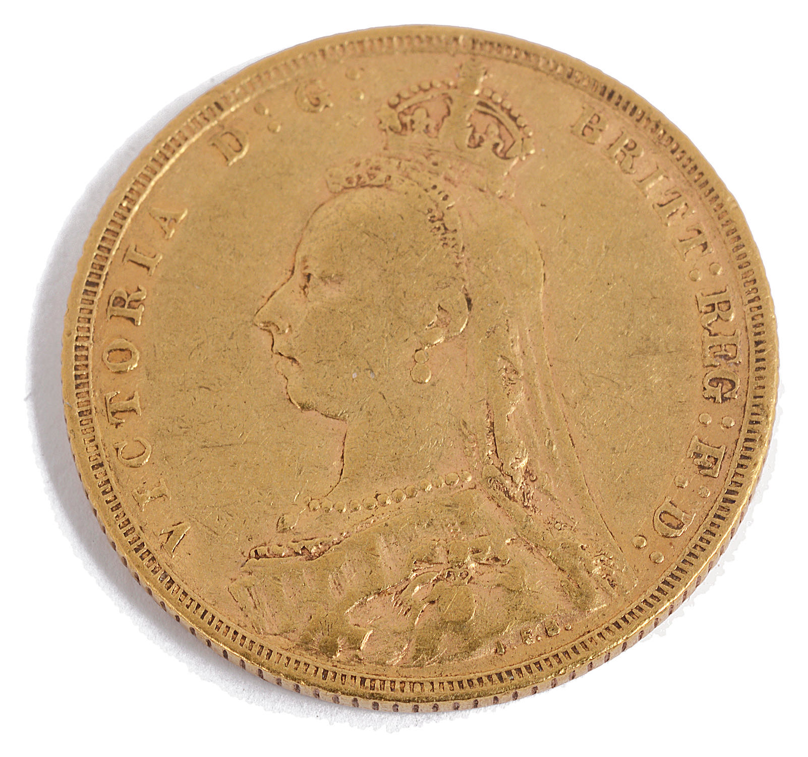 A Victorian full sovereign