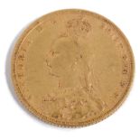 A Victorian full sovereign